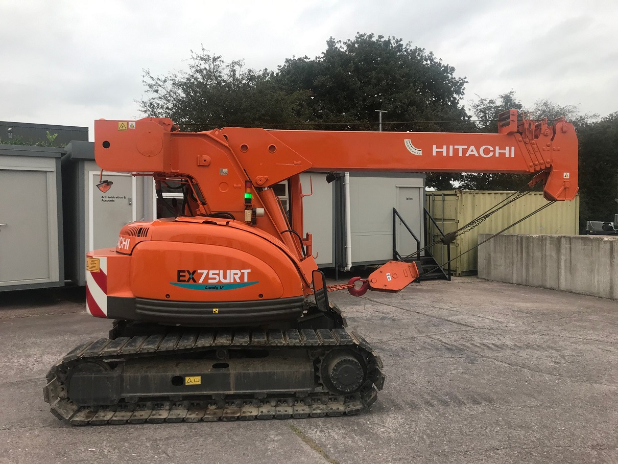HITACHI EX75URT, 5 Ton Tele Crawler Crane - Automacara: Foto 4 HITACHI EX75URT, 5 Ton Tele Crawler Crane - Automacara: Foto 4