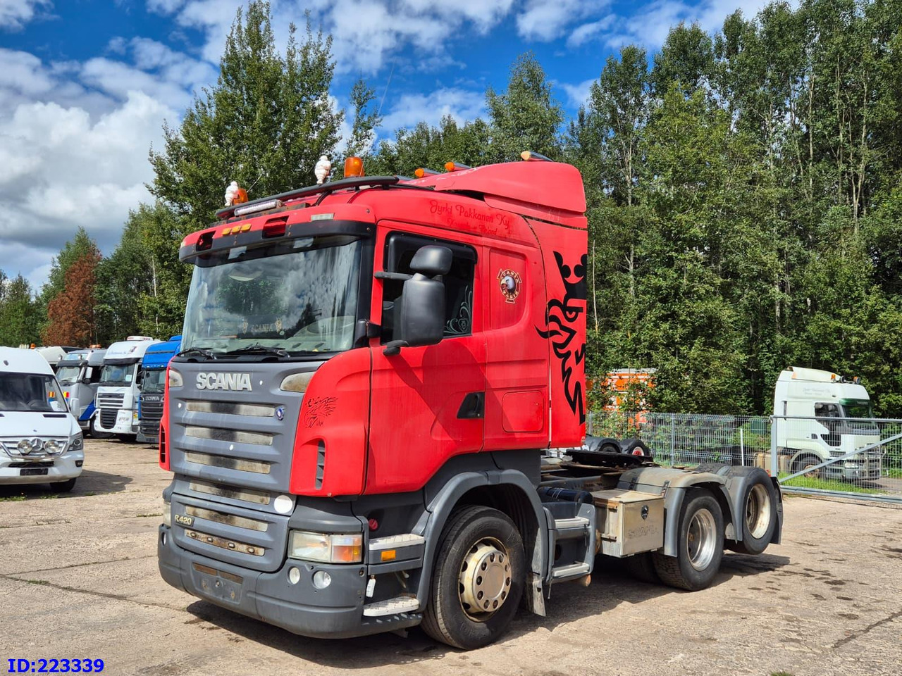 SCANIA R420 ADR MANUAL 6x2 - Cap tractor: Foto 1 SCANIA R420 ADR MANUAL 6x2 - Cap tractor: Foto 1