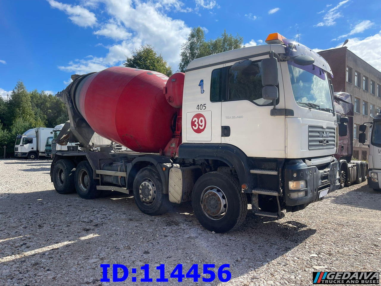 MAN TGA 35.480 8X4 8m3 Manual - Autobetonieră: Foto 2 MAN TGA 35.480 8X4 8m3 Manual - Autobetonieră: Foto 2