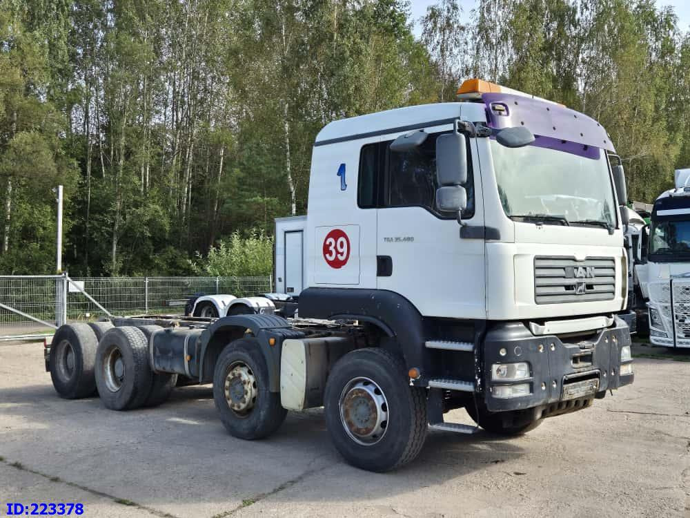 MAN TGA 35.480 8X4 - Full steel - Manual - Camion şasiu: Foto 4 MAN TGA 35.480 8X4 - Full steel - Manual - Camion şasiu: Foto 4