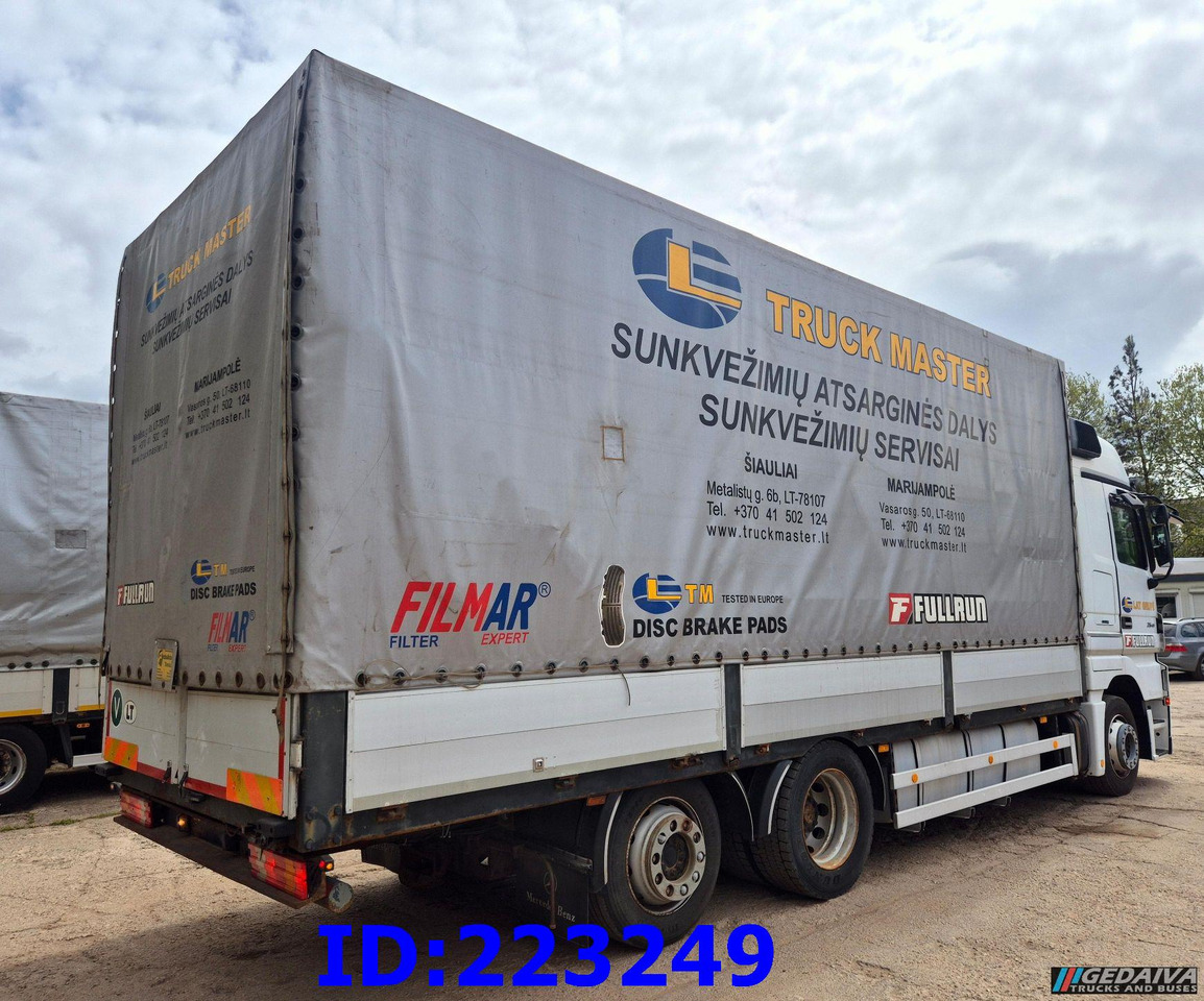 MERCEDES-BENZ Actros 2541 6x2 Retarder Euro5 - Camion cu prelată: Foto 5 MERCEDES-BENZ Actros 2541 6x2 Retarder Euro5 - Camion cu prelată: Foto 5