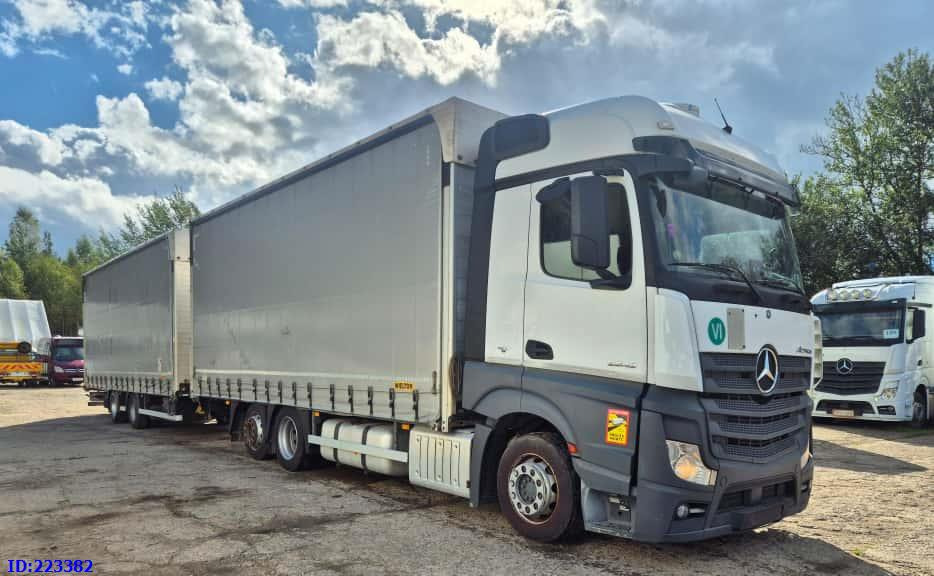 MERCEDES-BENZ Actros 2542 6x2 Euro6 + Wielton trailer - Camion cu prelată: Foto 4 MERCEDES-BENZ Actros 2542 6x2 Euro6 + Wielton trailer - Camion cu prelată: Foto 4