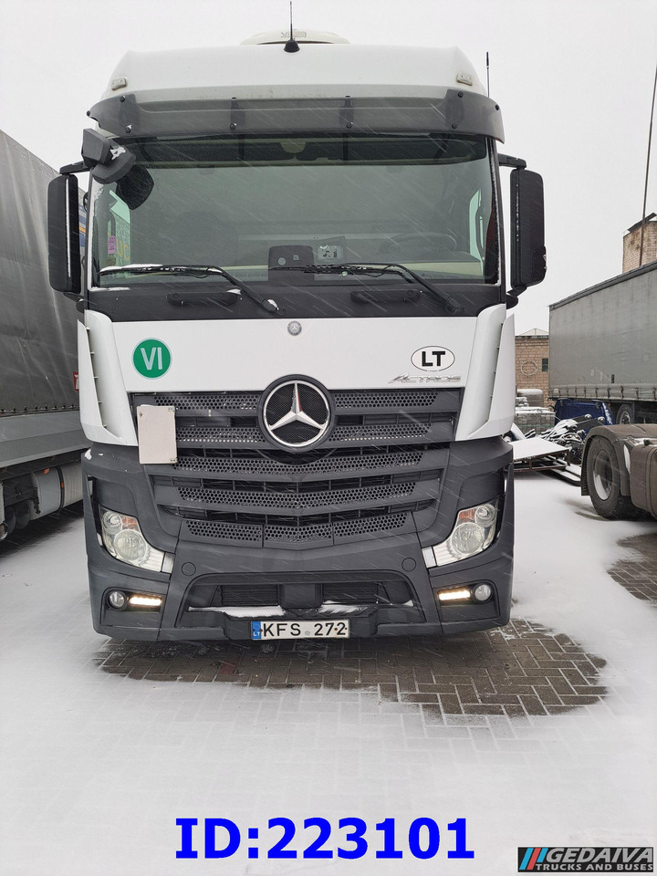MERCEDES-BENZ Actros 2542 6x2 Euro6 + trailer - Camion cu prelată: Foto 2 MERCEDES-BENZ Actros 2542 6x2 Euro6 + trailer - Camion cu prelată: Foto 2