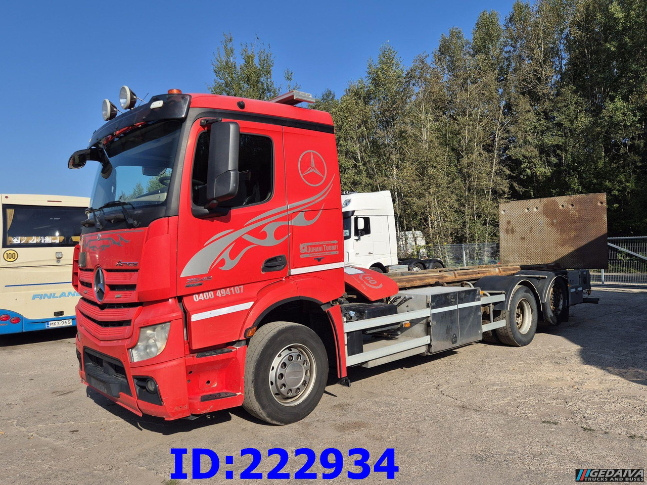 MERCEDES-BENZ Actros 2545 6x2 Euro5 - Camion şasiu: Foto 1 MERCEDES-BENZ Actros 2545 6x2 Euro5 - Camion şasiu: Foto 1