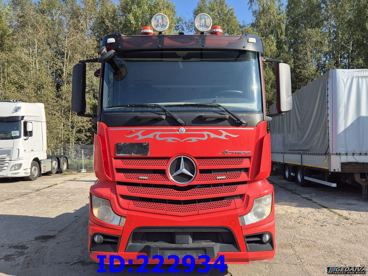 MERCEDES-BENZ Actros 2545 6x2 Euro5 - Camion şasiu: Foto 2 MERCEDES-BENZ Actros 2545 6x2 Euro5 - Camion şasiu: Foto 2