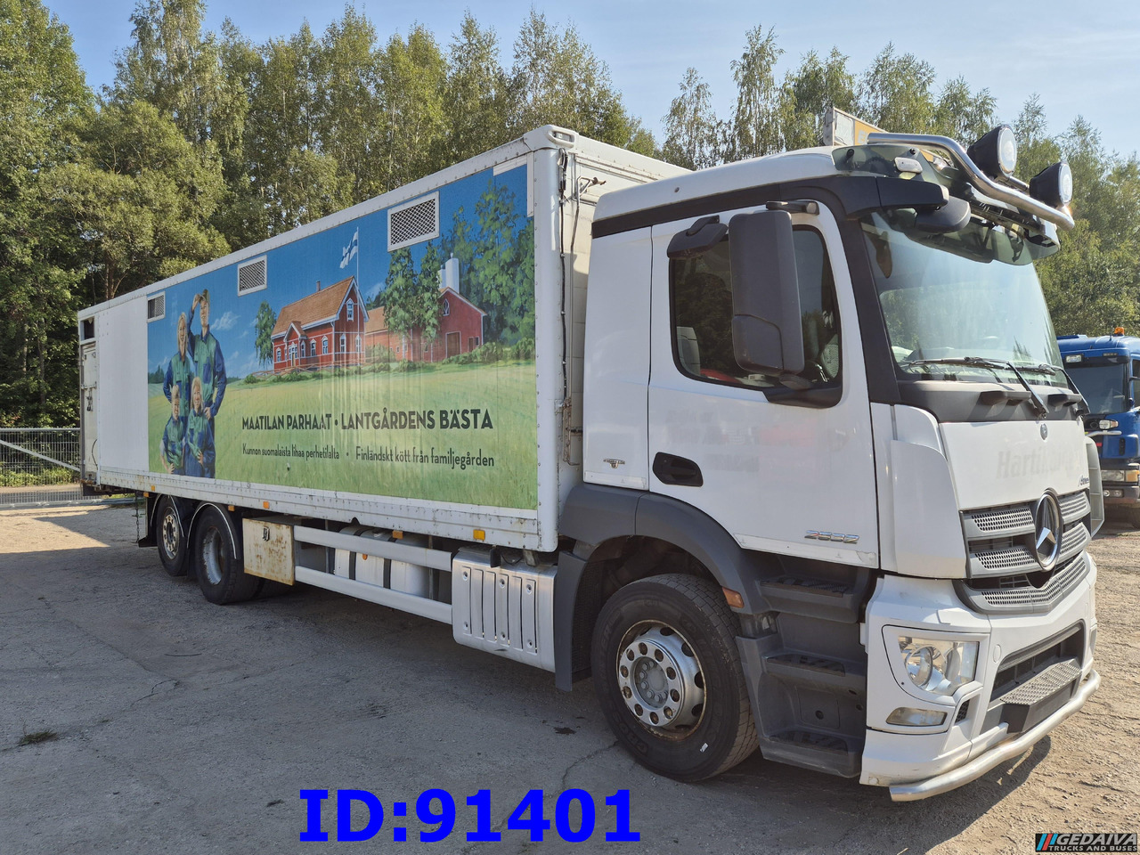 MERCEDES-BENZ Antos 2532 - 6x2 - Euro 6 - Animal transport - Camion transport animale: Foto 3 MERCEDES-BENZ Antos 2532 - 6x2 - Euro 6 - Animal transport - Camion transport animale: Foto 3