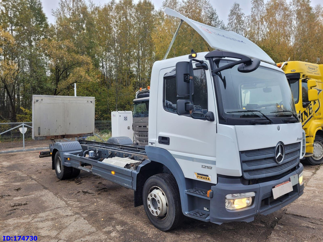 MERCEDES-BENZ Atego 1218 - Euro6 - Manual - Full Steel - Camion şasiu: Foto 4 MERCEDES-BENZ Atego 1218 - Euro6 - Manual - Full Steel - Camion şasiu: Foto 4