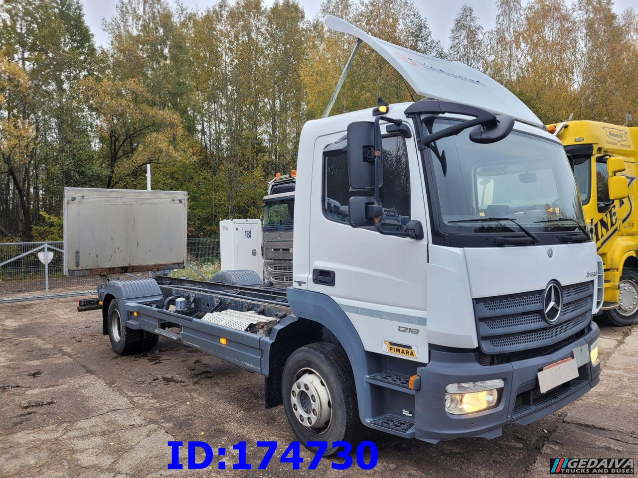 MERCEDES-BENZ Atego 1218 - Euro6 - Manual - Full Steel - Camion şasiu: Foto 4 MERCEDES-BENZ Atego 1218 - Euro6 - Manual - Full Steel - Camion şasiu: Foto 4