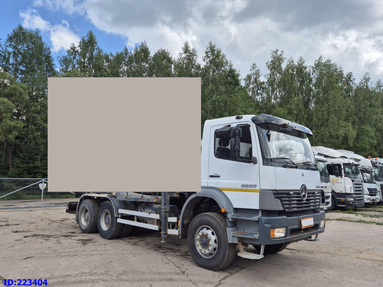 MERCEDES-BENZ Atego 2628 6x4 Full steel - Camion şasiu: Foto 4 MERCEDES-BENZ Atego 2628 6x4 Full steel - Camion şasiu: Foto 4