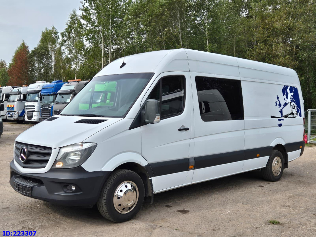 MERCEDES-BENZ Sprinter 316 Euro6 - Autoutilitară cabină dublă: Foto 1 MERCEDES-BENZ Sprinter 316 Euro6 - Autoutilitară cabină dublă: Foto 1