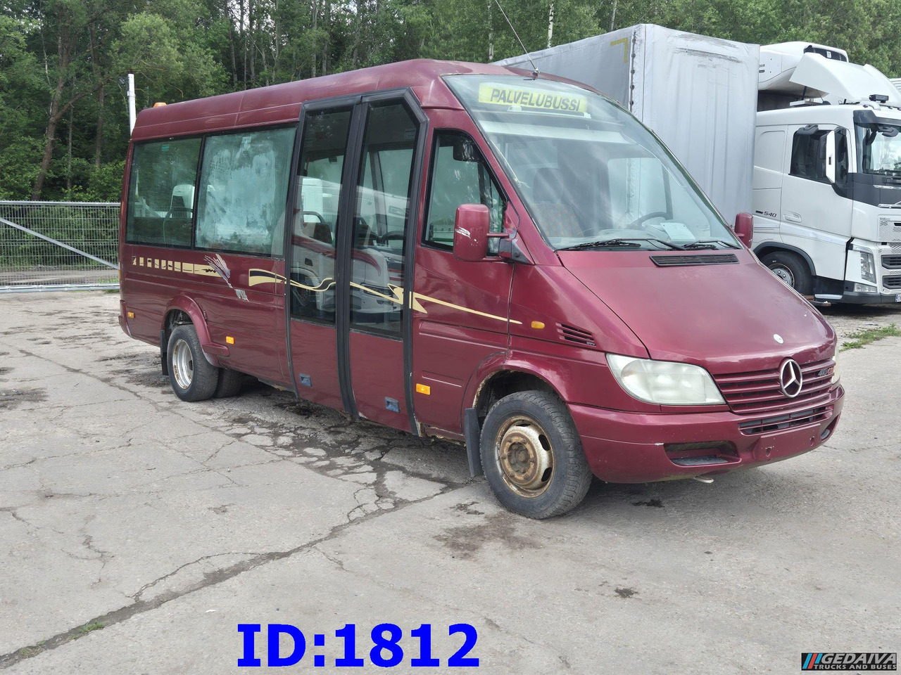 MERCEDES-BENZ Sprinter 413 - 17 Place - Microbuz, Transport persoane: Foto 1 MERCEDES-BENZ Sprinter 413 - 17 Place - Microbuz, Transport persoane: Foto 1