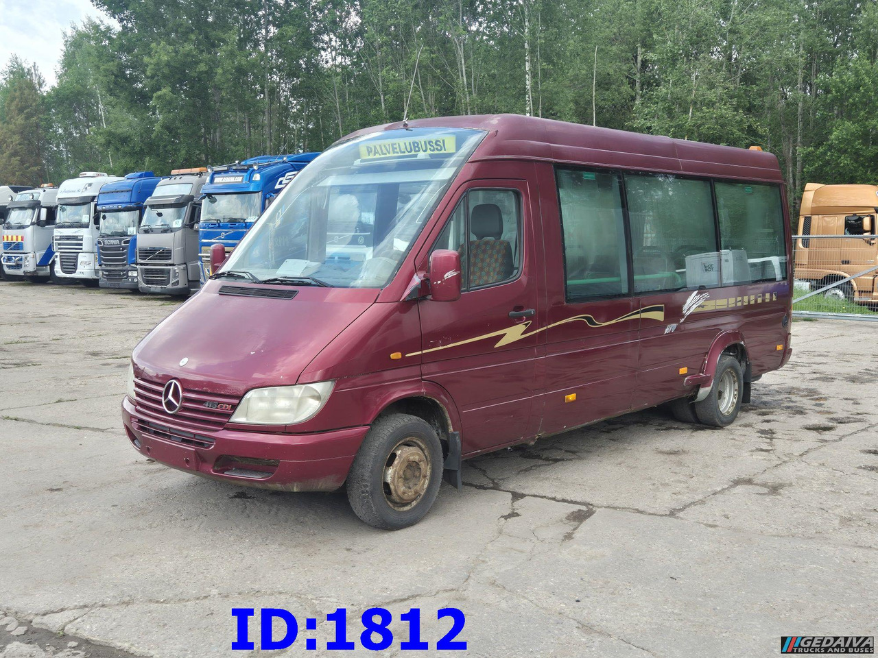 MERCEDES-BENZ Sprinter 413 - 17 Place - Microbuz, Transport persoane: Foto 4 MERCEDES-BENZ Sprinter 413 - 17 Place - Microbuz, Transport persoane: Foto 4