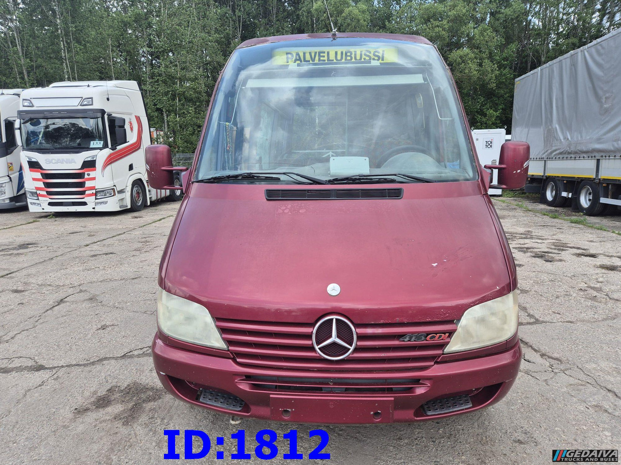 MERCEDES-BENZ Sprinter 413 - 17 Place - Microbuz, Transport persoane: Foto 2 MERCEDES-BENZ Sprinter 413 - 17 Place - Microbuz, Transport persoane: Foto 2
