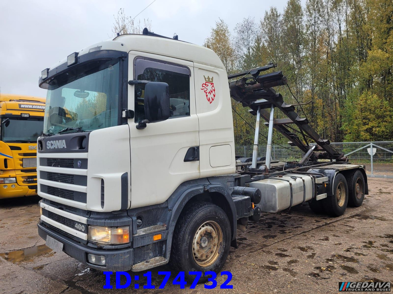 SCANIA 144 - 6x4 - Full Steel - Big Axles - 3 Pedals - Camion cu sistem de cablu: Foto 1 SCANIA 144 - 6x4 - Full Steel - Big Axles - 3 Pedals - Camion cu sistem de cablu: Foto 1