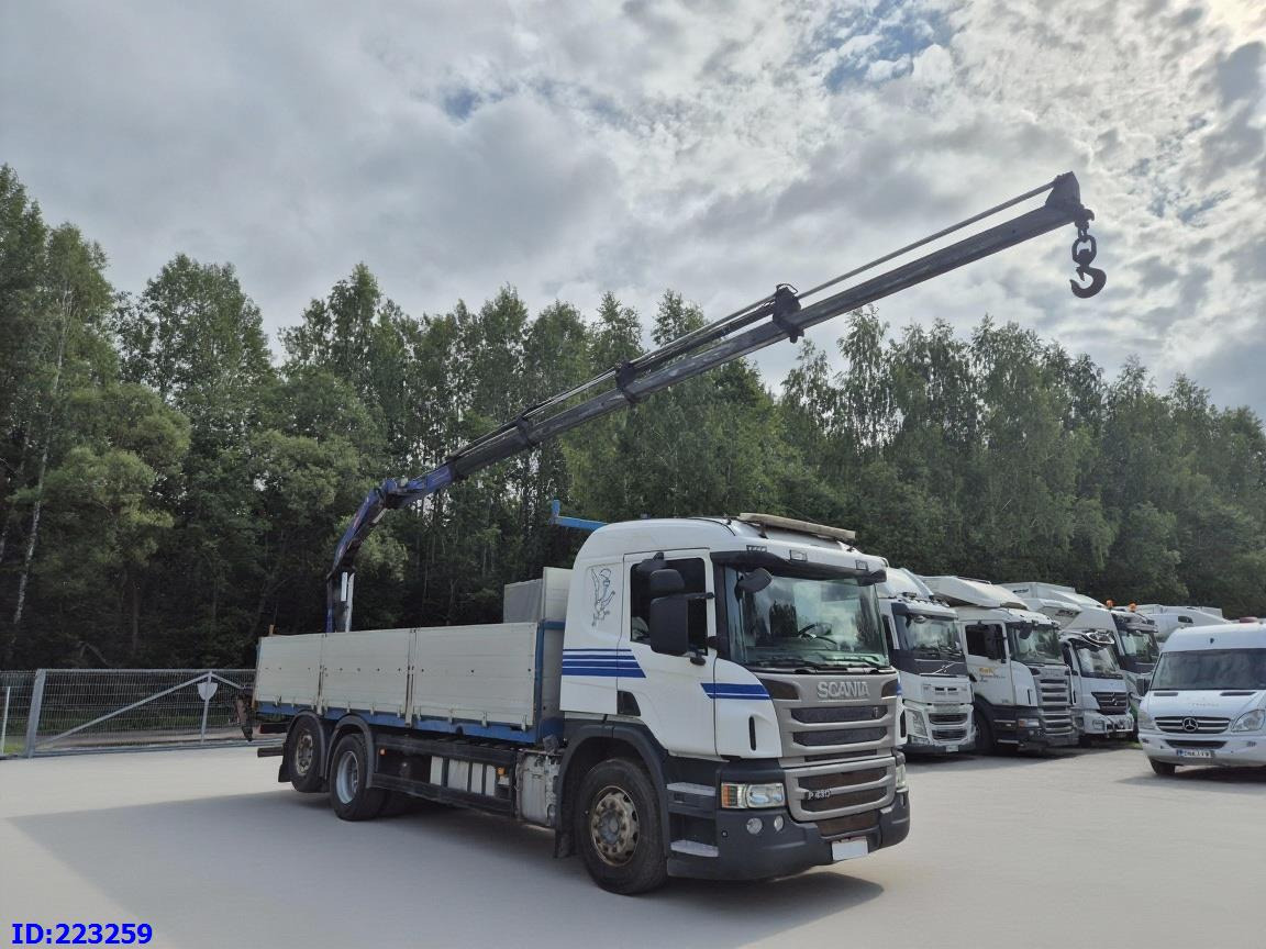 SCANIA P450 6x2 Steering axle Euro6 + PM 13.5SP - Camion platformă: Foto 1 SCANIA P450 6x2 Steering axle Euro6 + PM 13.5SP - Camion platformă: Foto 1