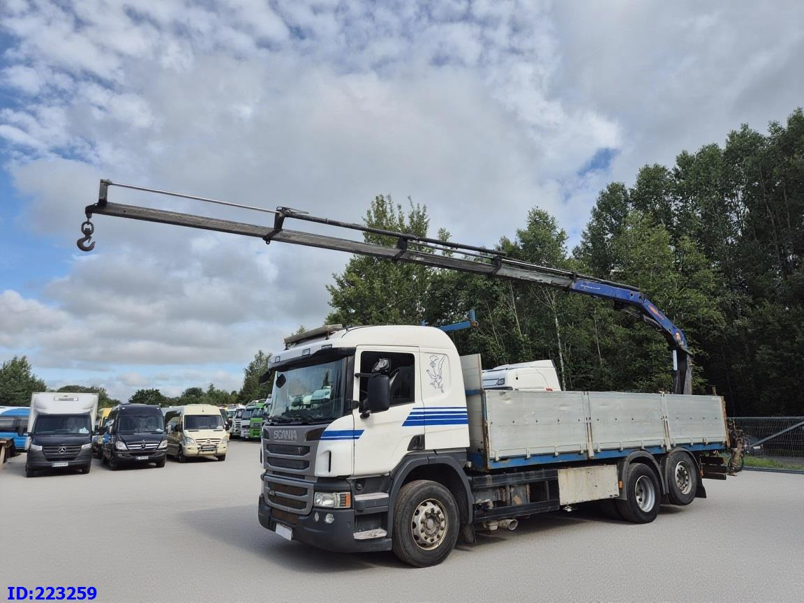 SCANIA P450 6x2 Steering axle Euro6 + PM 13.5SP - Camion platformă: Foto 2 SCANIA P450 6x2 Steering axle Euro6 + PM 13.5SP - Camion platformă: Foto 2