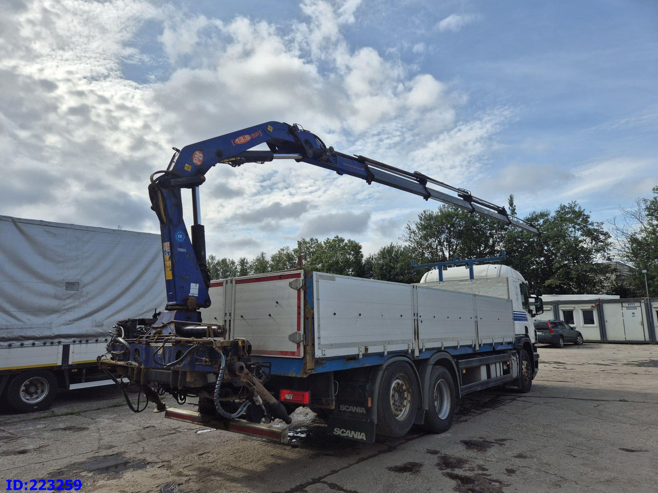 SCANIA P450 6x2 Steering axle Euro6 + PM 13.5SP - Camion platformă: Foto 5 SCANIA P450 6x2 Steering axle Euro6 + PM 13.5SP - Camion platformă: Foto 5