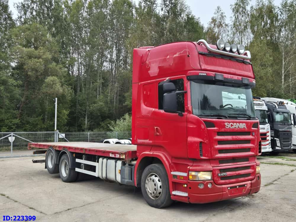 SCANIA R470 6x2 10tyre Manual - Camion platformă: Foto 4 SCANIA R470 6x2 10tyre Manual - Camion platformă: Foto 4