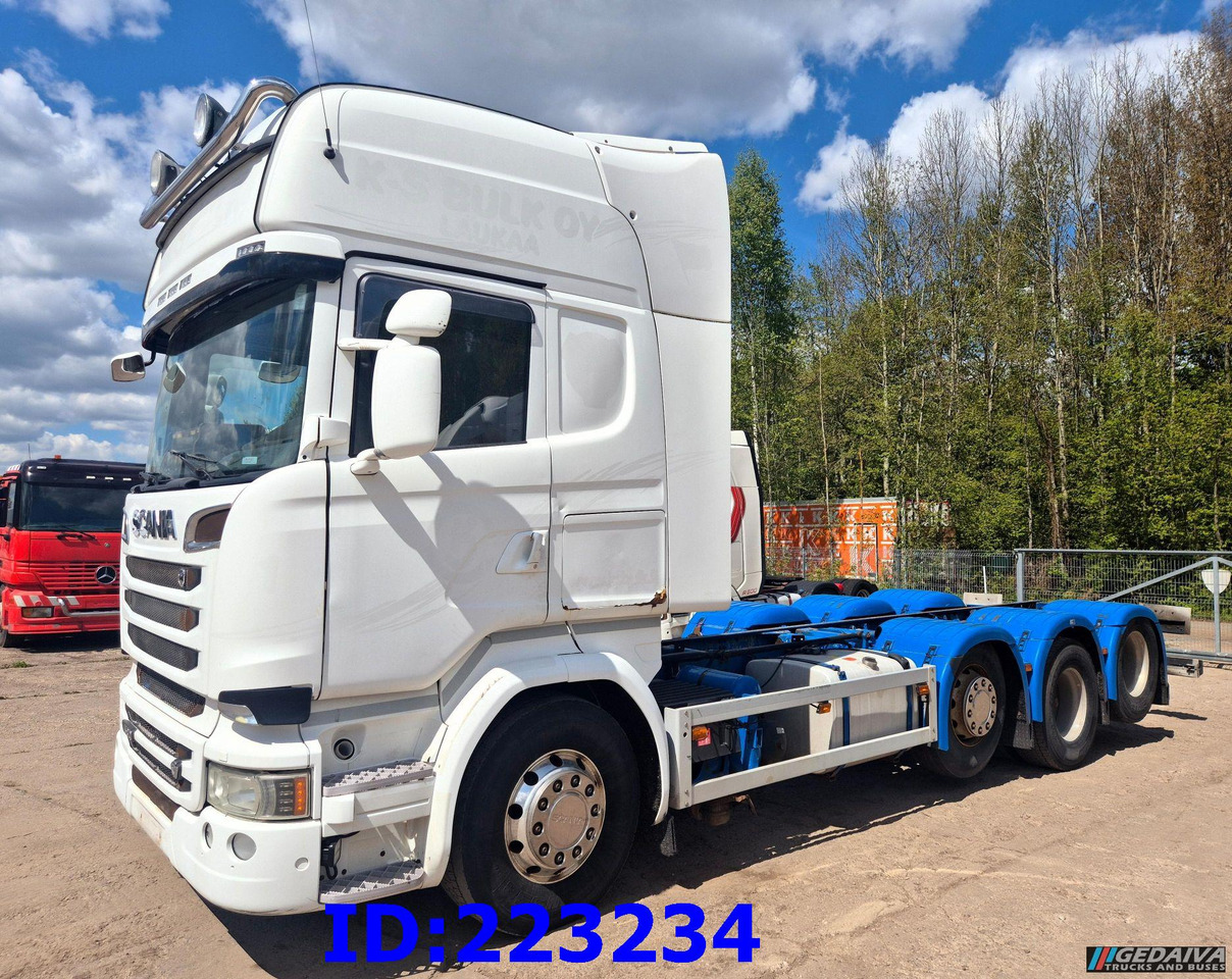 SCANIA R580 8X2 - Steering axle - Euro6 - Camion şasiu: Foto 1 SCANIA R580 8X2 - Steering axle - Euro6 - Camion şasiu: Foto 1