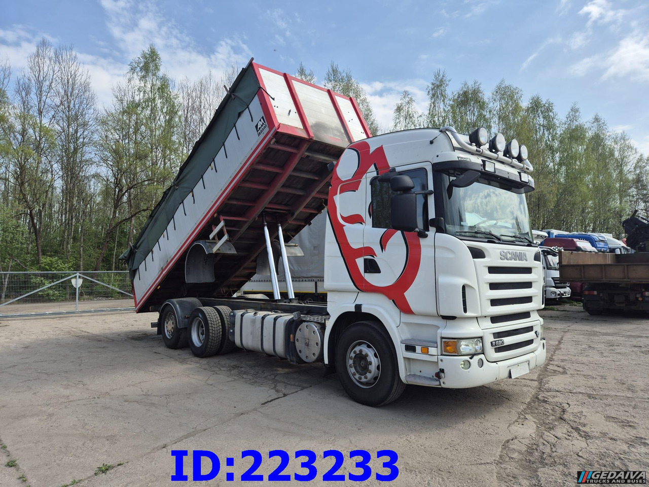 SCANIA R620 6x2 Euro5 - Camion basculantă: Foto 4 SCANIA R620 6x2 Euro5 - Camion basculantă: Foto 4