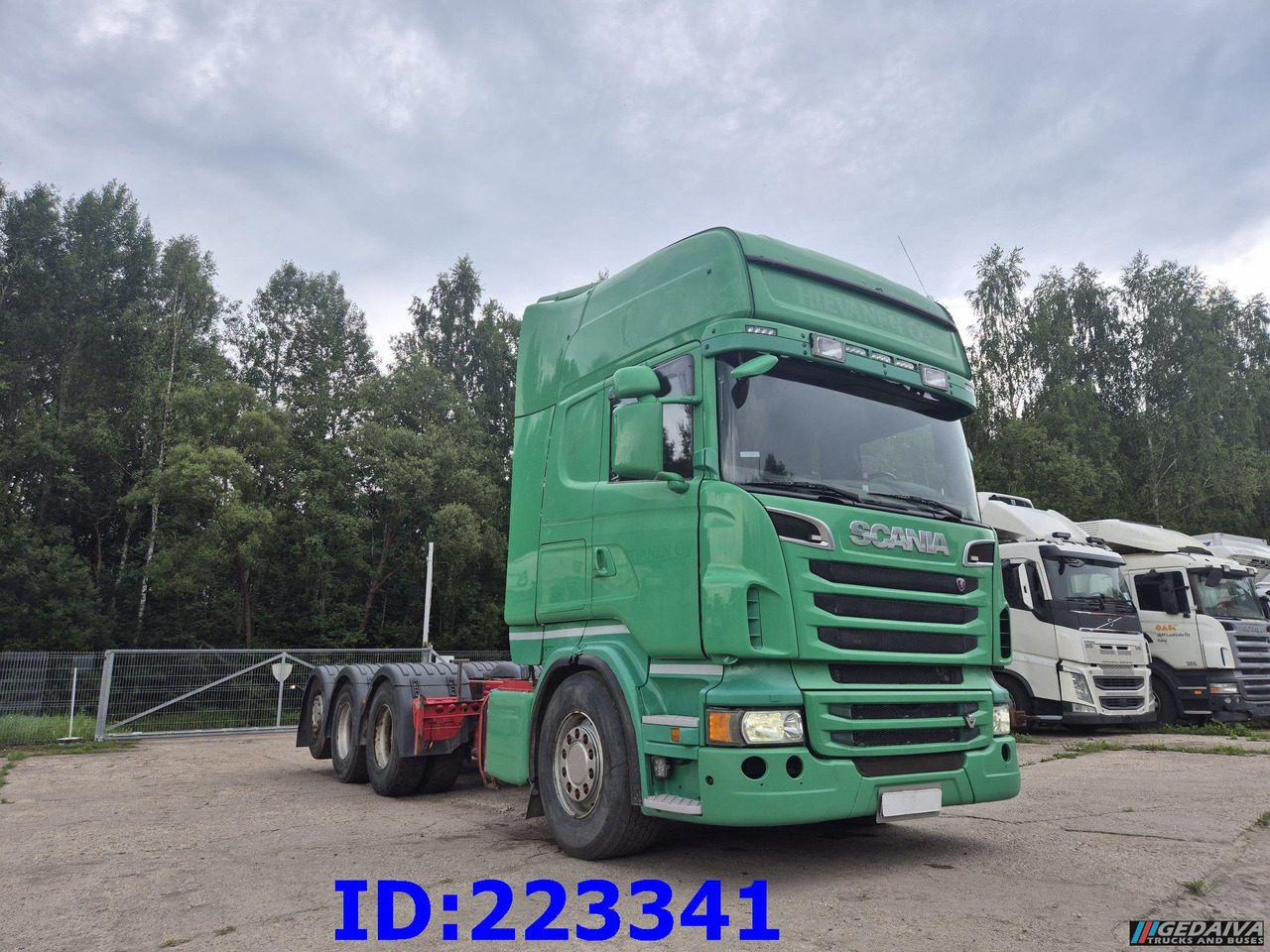 SCANIA R620 - 8x4 - Steering axle - Retarder - Camion şasiu: Foto 4 SCANIA R620 - 8x4 - Steering axle - Retarder - Camion şasiu: Foto 4