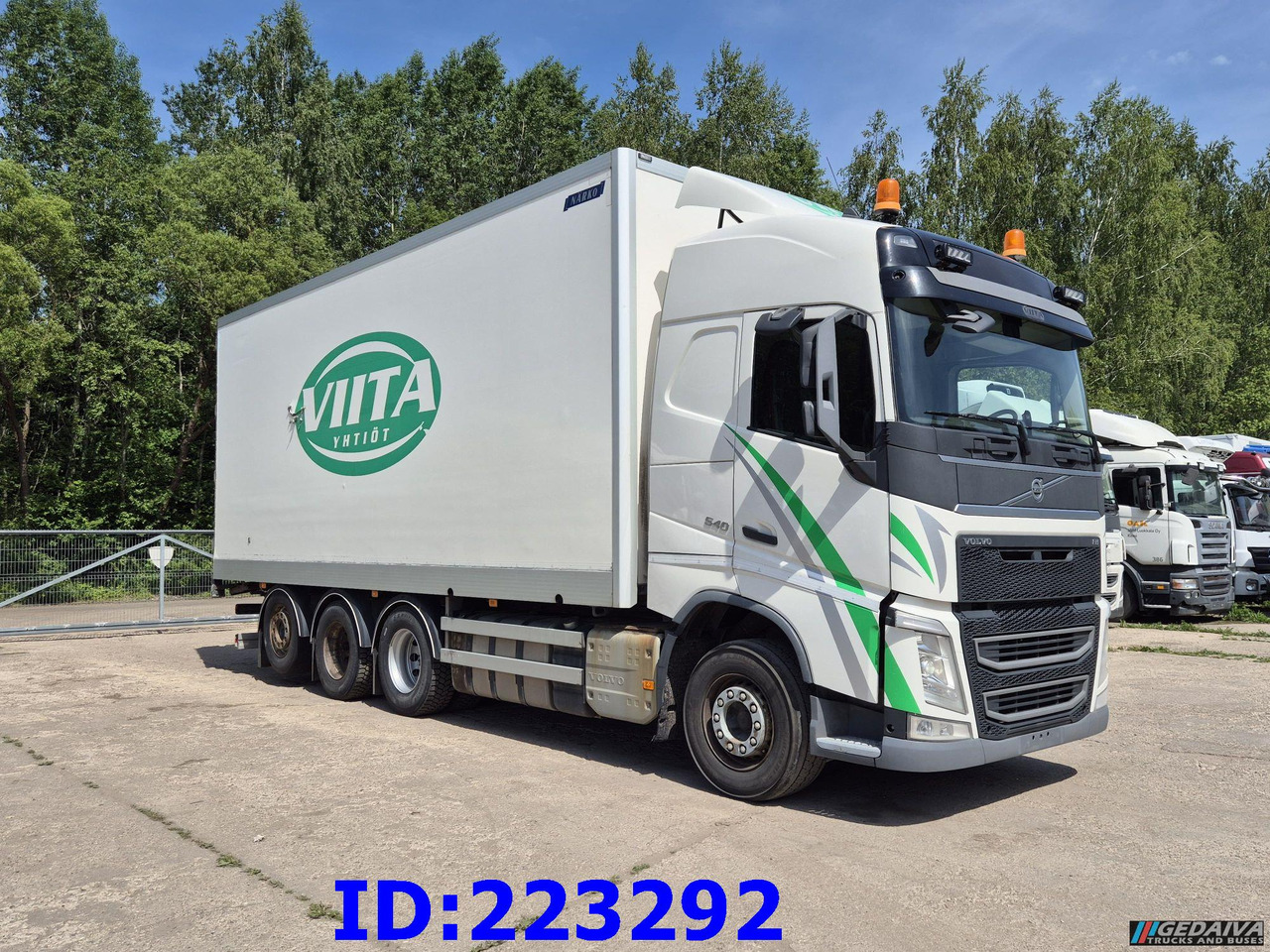VOLVO FH13 540HP 8x4 Steering axle - Camion izoterma: Foto 4 VOLVO FH13 540HP 8x4 Steering axle - Camion izoterma: Foto 4
