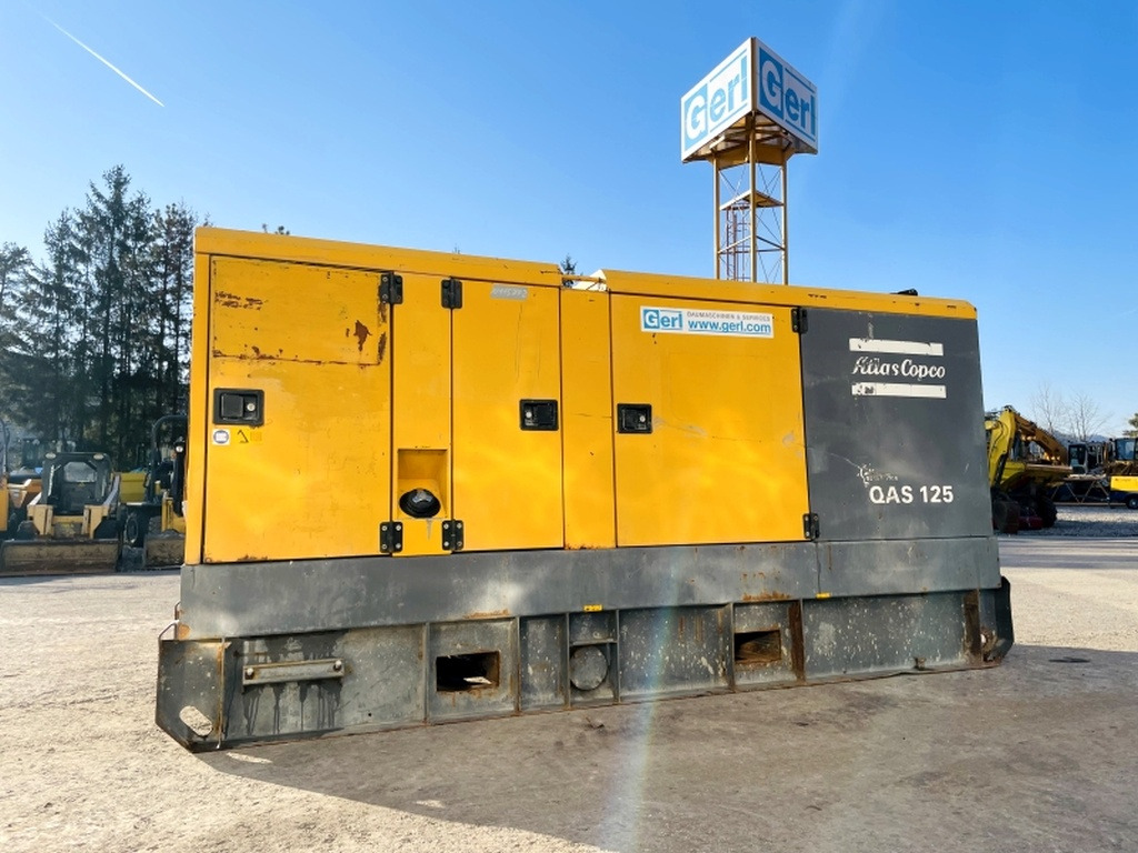 Atlas Copco QAS125 (3945) - Generator electric: Foto 1 Atlas Copco QAS125 (3945) - Generator electric: Foto 1