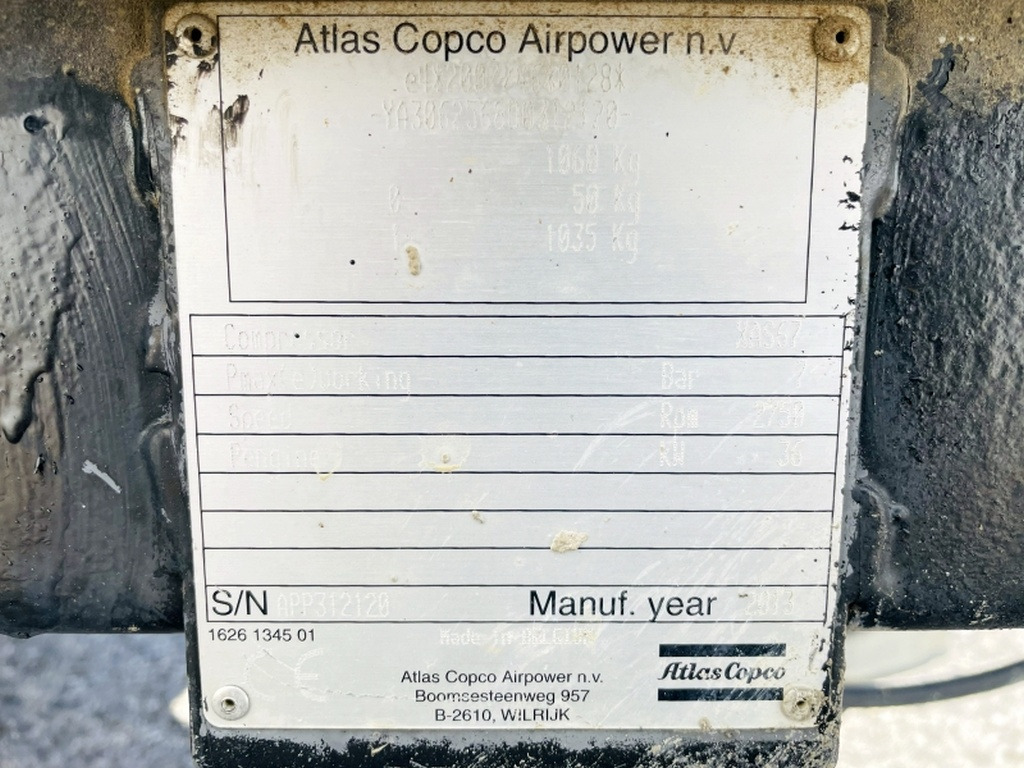 Atlas Copco XAS67 DDG (4049) - Compresor de aer: Foto 3 Atlas Copco XAS67 DDG (4049) - Compresor de aer: Foto 3