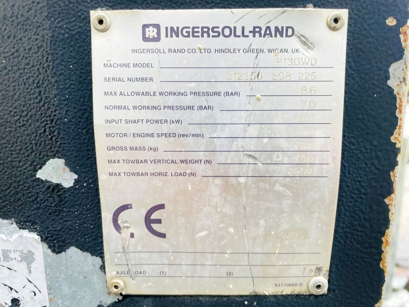 Ingersoll Rand P130WD (3876) - Compresor de aer: Foto 3 Ingersoll Rand P130WD (3876) - Compresor de aer: Foto 3