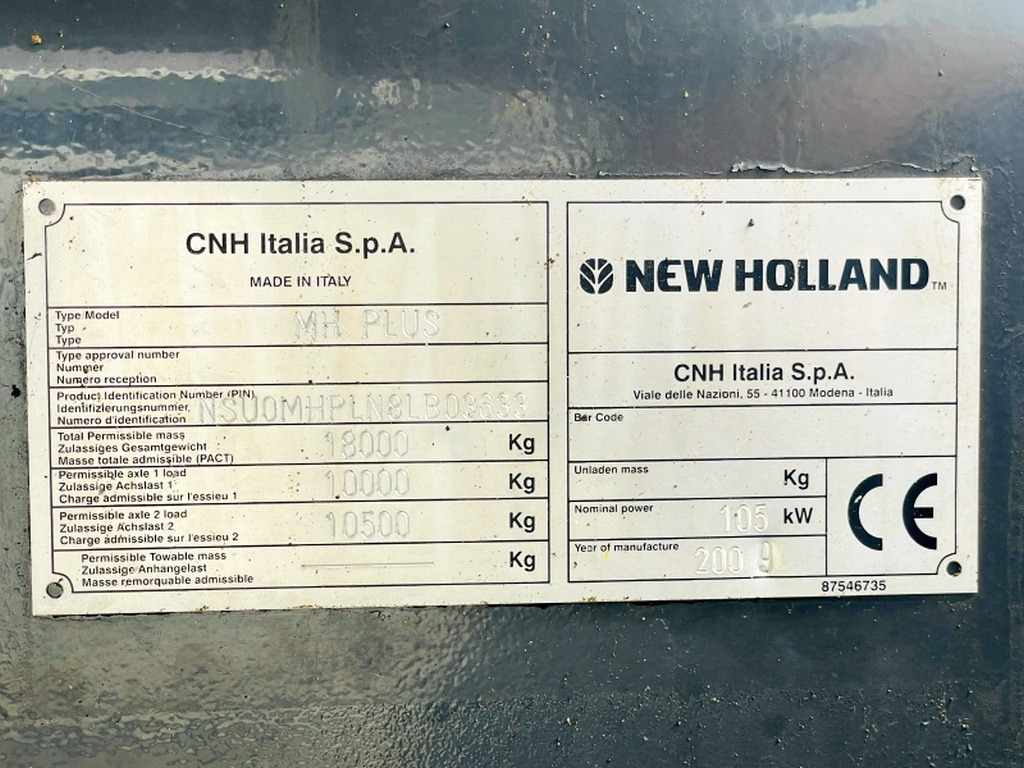 New Holland MH Plus (4054) - Excavator pe roţi: Foto 3 New Holland MH Plus (4054) - Excavator pe roţi: Foto 3