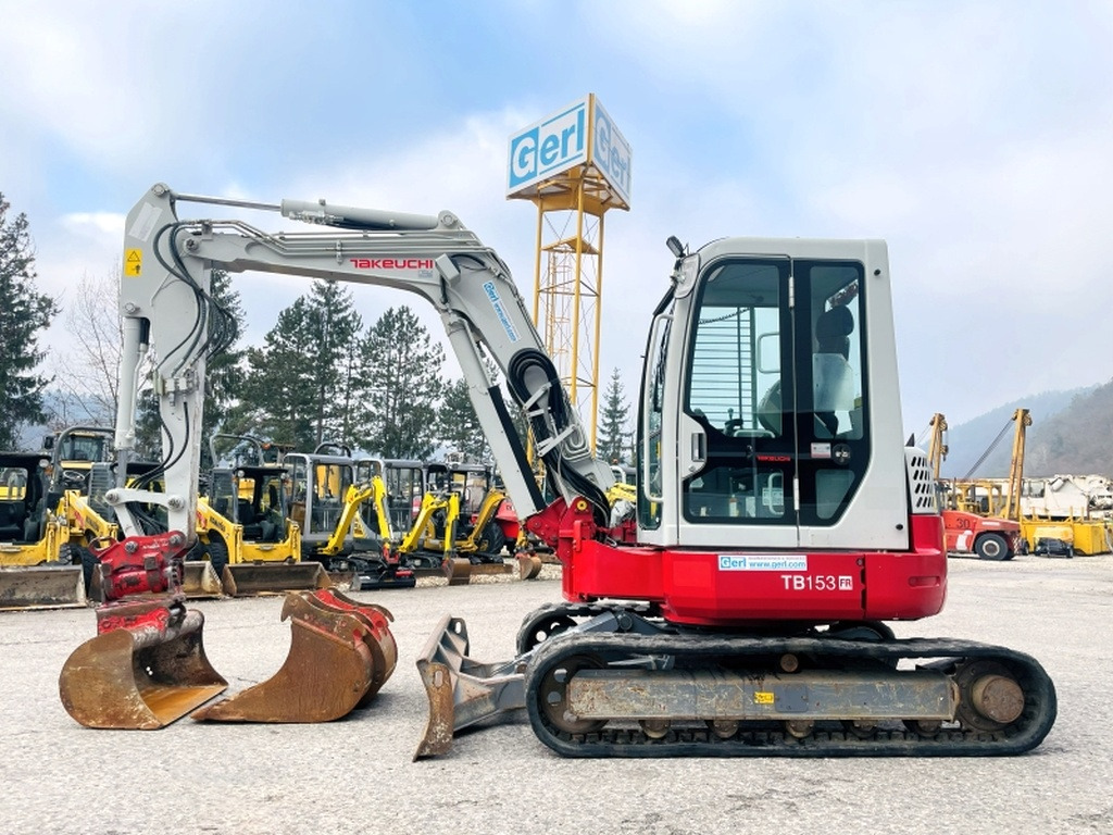 Takeuchi TB153FR (4100) - Mini excavator: Foto 1 Takeuchi TB153FR (4100) - Mini excavator: Foto 1