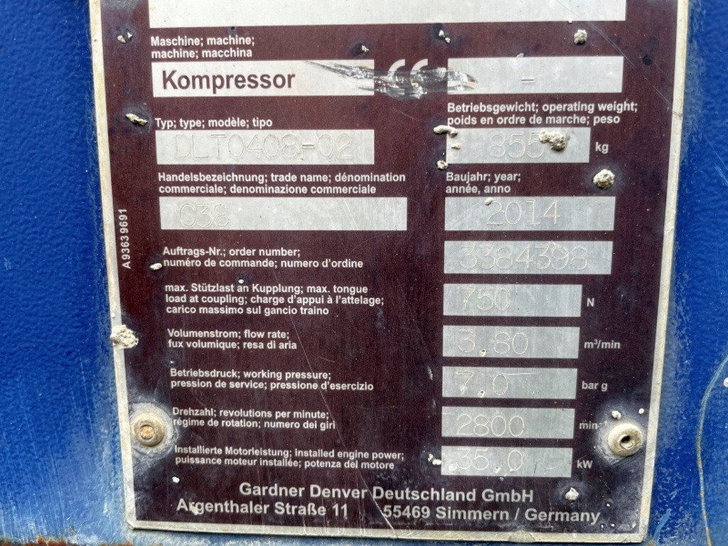Vergleich C38 (3989) - Compresor de aer: Foto 4 Vergleich C38 (3989) - Compresor de aer: Foto 4