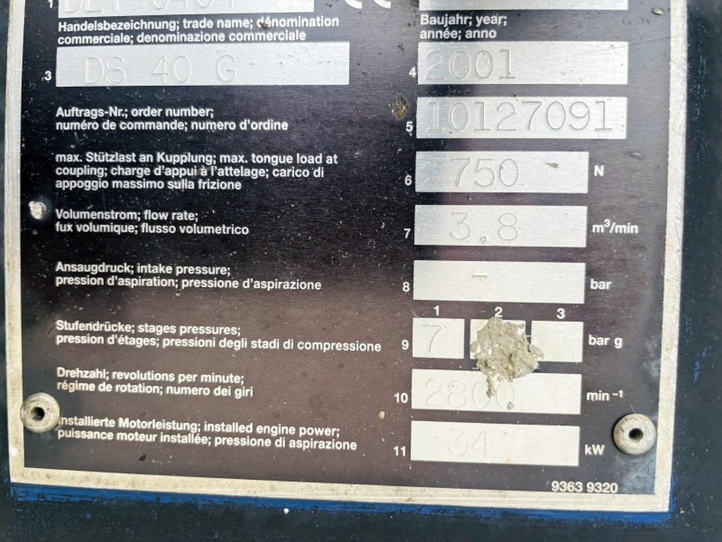 Vergleich DS40G (3956) - Compresor de aer: Foto 4 Vergleich DS40G (3956) - Compresor de aer: Foto 4