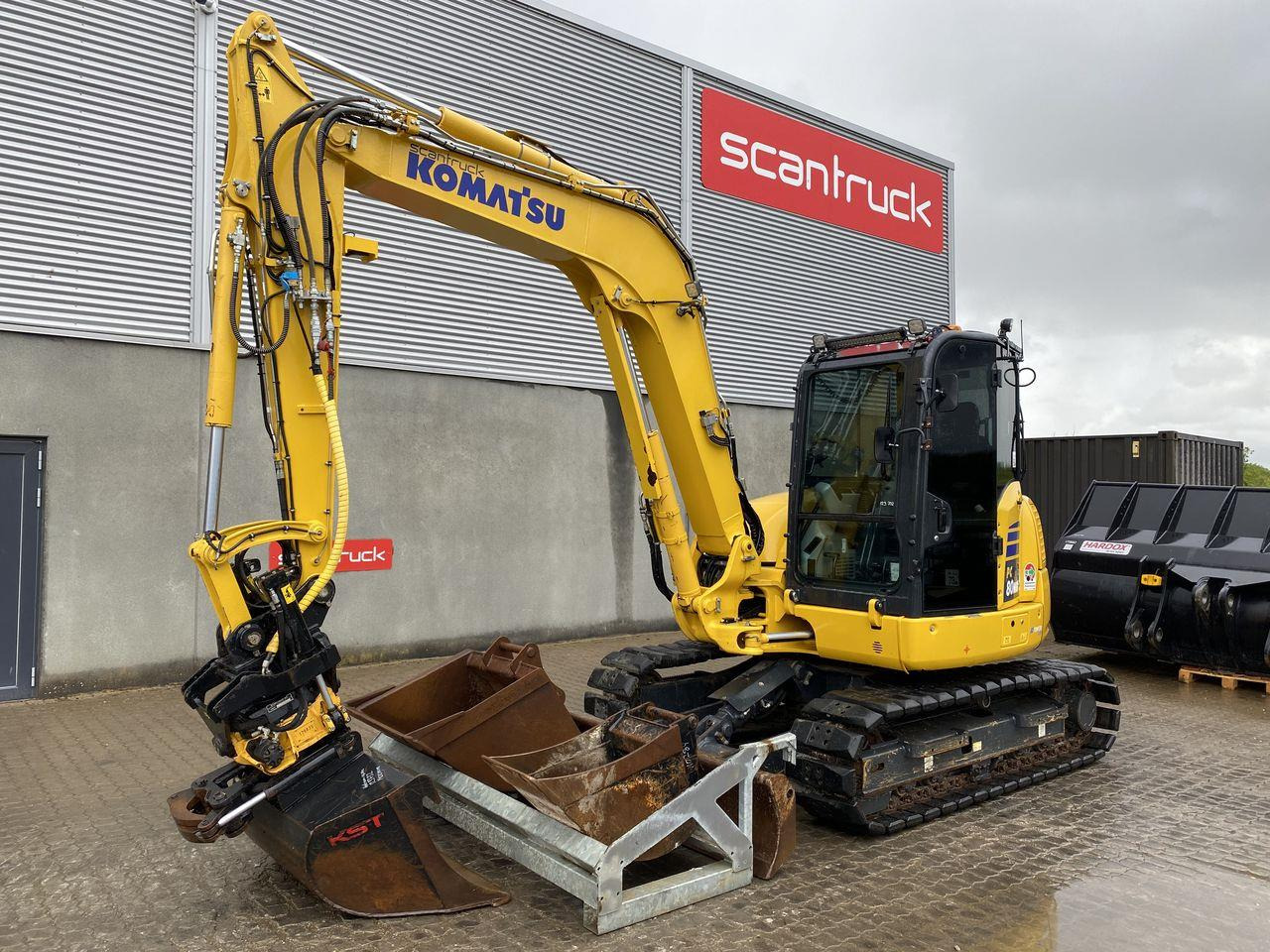 Komatsu PC80MR-5EO - Mini excavator: Foto 1 Komatsu PC80MR-5EO - Mini excavator: Foto 1