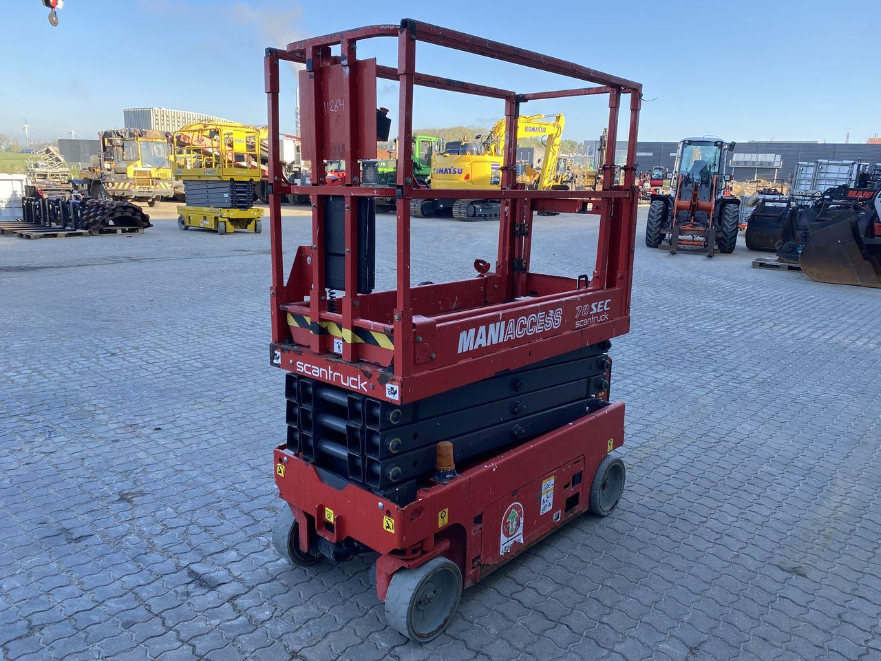 Manitou 78SEC - Platforma foarfeca: Foto 4 Manitou 78SEC - Platforma foarfeca: Foto 4