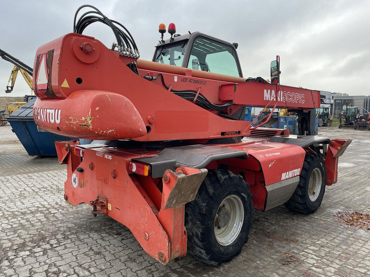 Manitou MRT1635 - Stivuitor telescopic: Foto 4 Manitou MRT1635 - Stivuitor telescopic: Foto 4