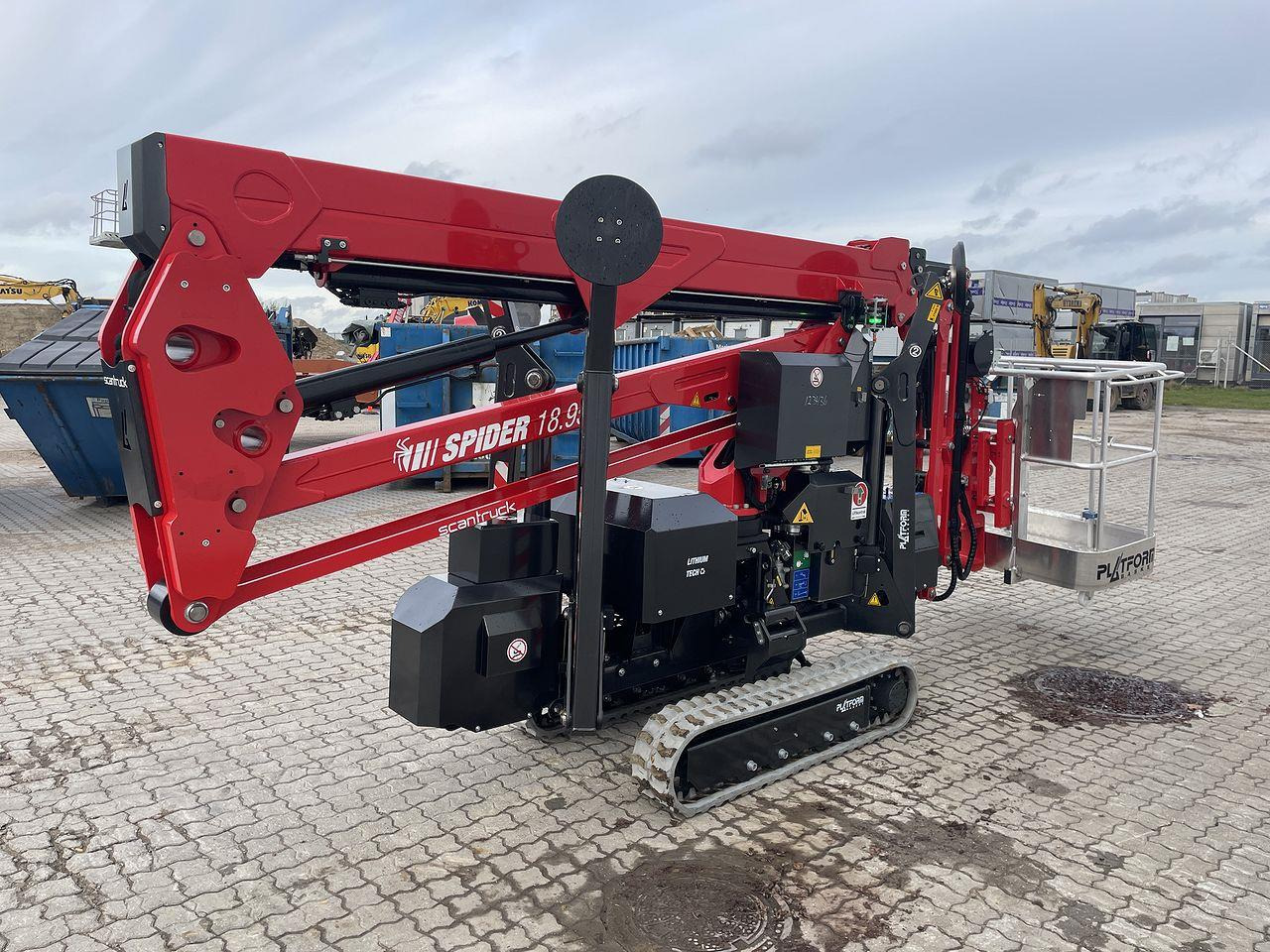 Platform Basket Spider 18.95 E - Lithium - Nacelă spider: Foto 4 Platform Basket Spider 18.95 E - Lithium - Nacelă spider: Foto 4