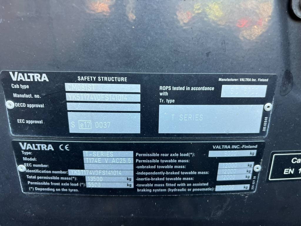Tractor agricol Valtra T 174 Versu: Foto 14 Tractor agricol Valtra T 174 Versu: Foto 14