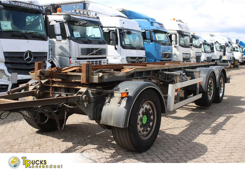 Burg 3x SAF - Remorcă transport containere/ Swap body: Foto 1 Burg 3x SAF - Remorcă transport containere/ Swap body: Foto 1