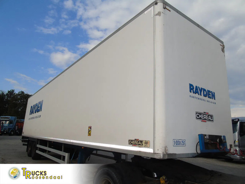 Chereau ROLLERS + 2 AXLE - Semiremorcă furgon: Foto 1 Chereau ROLLERS + 2 AXLE - Semiremorcă furgon: Foto 1