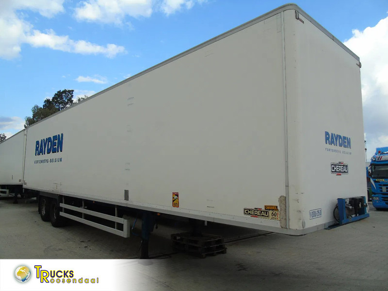 Chereau + rollers + 2x AXLE - Semiremorcă furgon: Foto 1 Chereau + rollers + 2x AXLE - Semiremorcă furgon: Foto 1