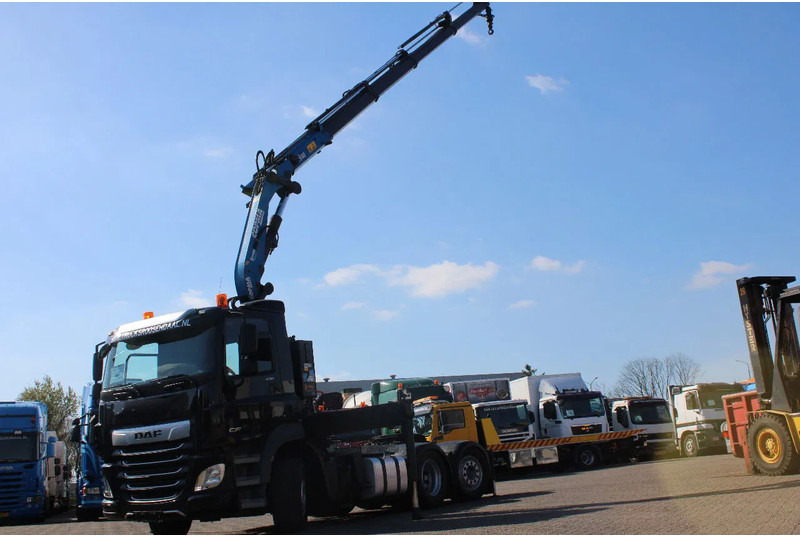 DAF CF 430 + COPMA 24TON/M + REMOTE + 6X2 STEERING + EURO 6 - Camion cu macara: Foto 2 DAF CF 430 + COPMA 24TON/M + REMOTE + 6X2 STEERING + EURO 6 - Camion cu macara: Foto 2