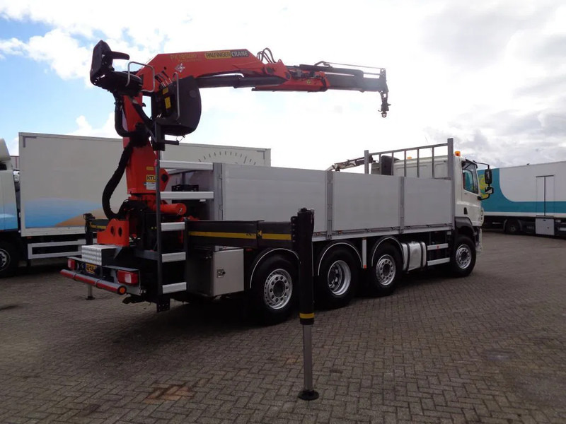 Camion cu macara DAF CF 460 Combi Pacton MXD220 + 8X2 + Manual + Euro 6 + Palfinger PK 18500: Foto 16