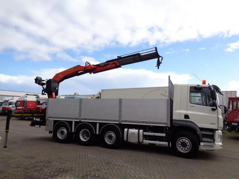 Camion cu macara DAF CF 460 Combi Pacton MXD220 + 8X2 + Manual + Euro 6 + Palfinger PK 18500: Foto 17