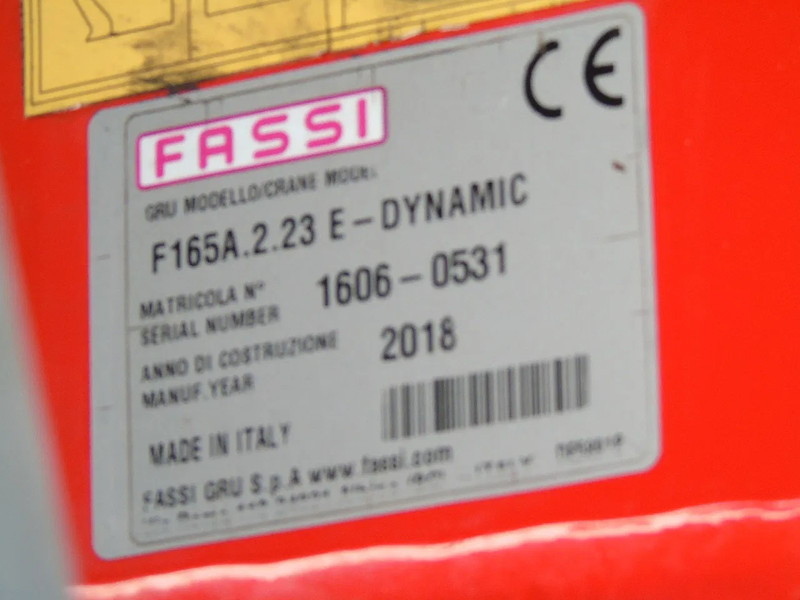 Camion cu cârlig, Camion cu macara DAF CF 480 + 8X4 + FASSI 16T/M + 20T HOOK + REMOTE + PERFECT: Foto 10