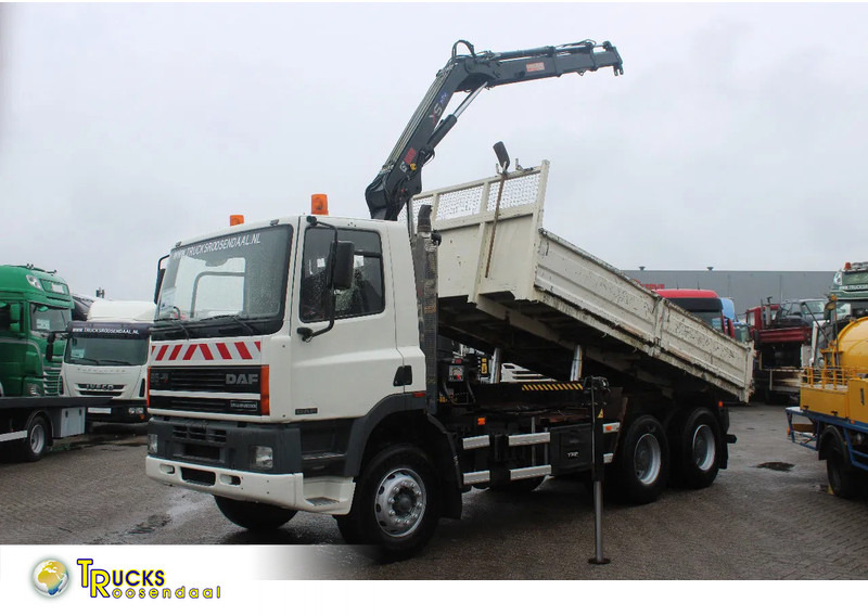 DAF Kipper 6x4 + SPRING + EURO 1 + no CRANE + Manuel + BE apk 09-2024 - Camion basculantă: Foto 1 DAF Kipper 6x4 + SPRING + EURO 1 + no CRANE + Manuel + BE apk 09-2024 - Camion basculantă: Foto 1