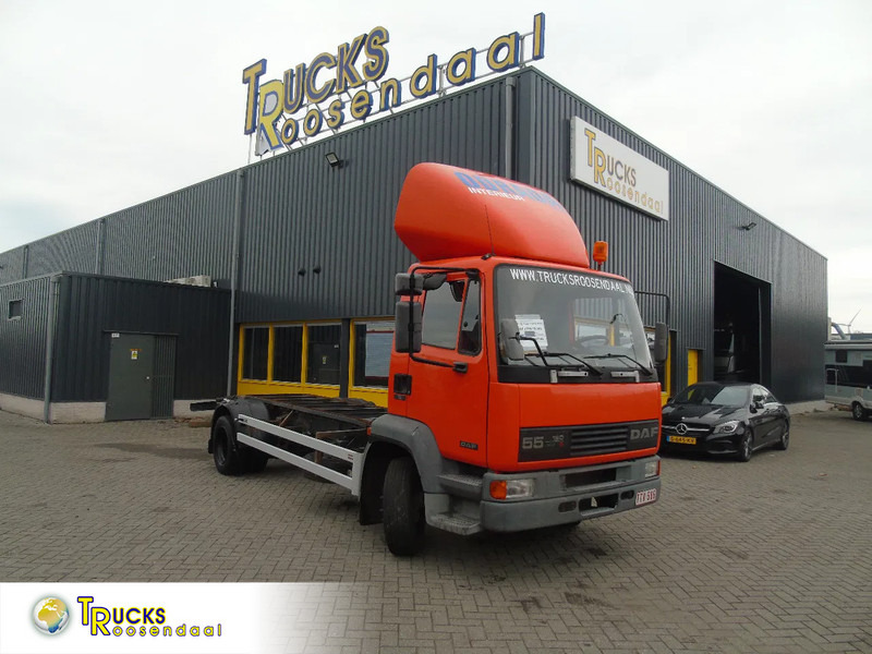 DAF LF 55.160 + EURO 2 + MANUAL + 12T - Camion şasiu: Foto 1 DAF LF 55.160 + EURO 2 + MANUAL + 12T - Camion şasiu: Foto 1