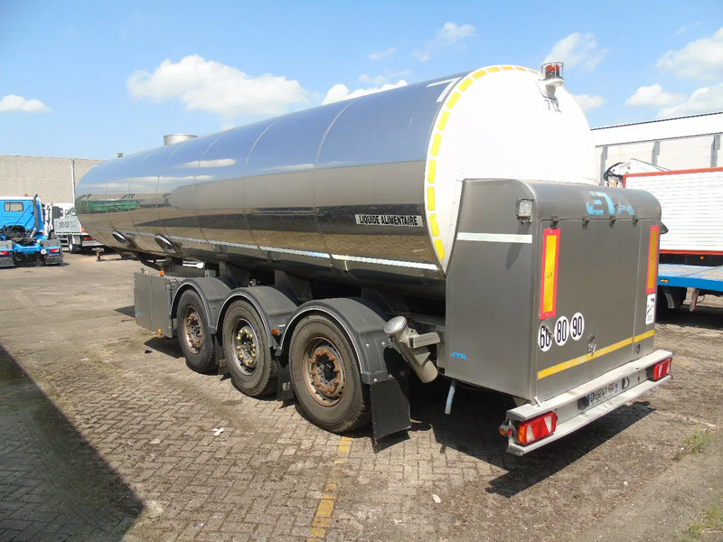 ETA 29.000 LITER + INOX + MILK + WATER - Semiremorcă cisternă: Foto 3 ETA 29.000 LITER + INOX + MILK + WATER - Semiremorcă cisternă: Foto 3