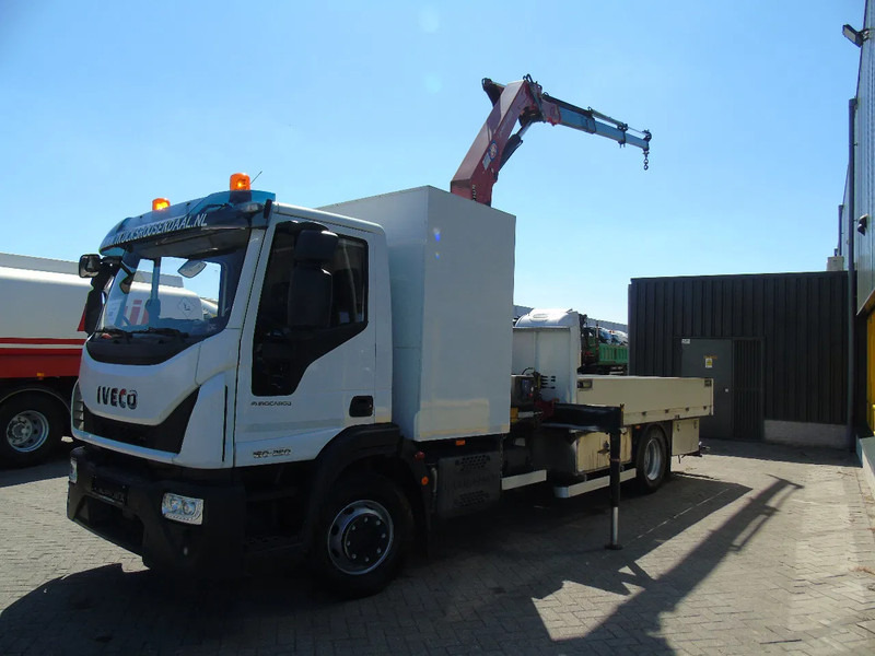 Iveco Eurocargo 160E25 + HMF 1210K-RC + EURO 6 - Camion cu macara: Foto 3 Iveco Eurocargo 160E25 + HMF 1210K-RC + EURO 6 - Camion cu macara: Foto 3