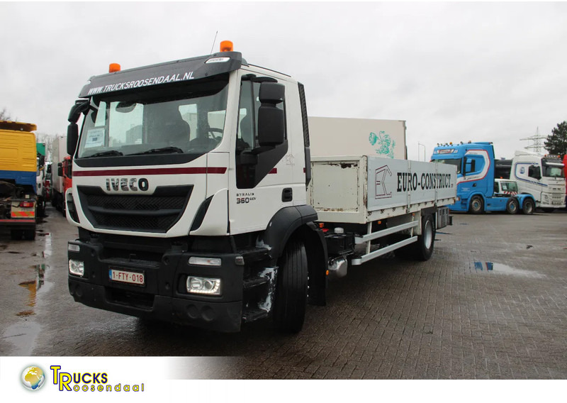 Iveco Stralis 360 + 19t + euro 5 - Camion platformă: Foto 1 Iveco Stralis 360 + 19t + euro 5 - Camion platformă: Foto 1